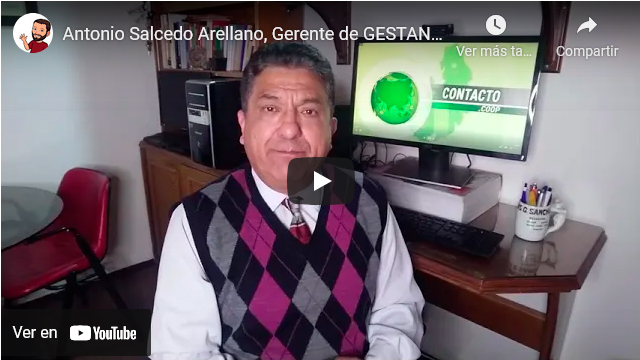 Antonio Salcedo Arellano, Gerente de GESTANDO, nos comparte un informe sobre la entidad que dirige